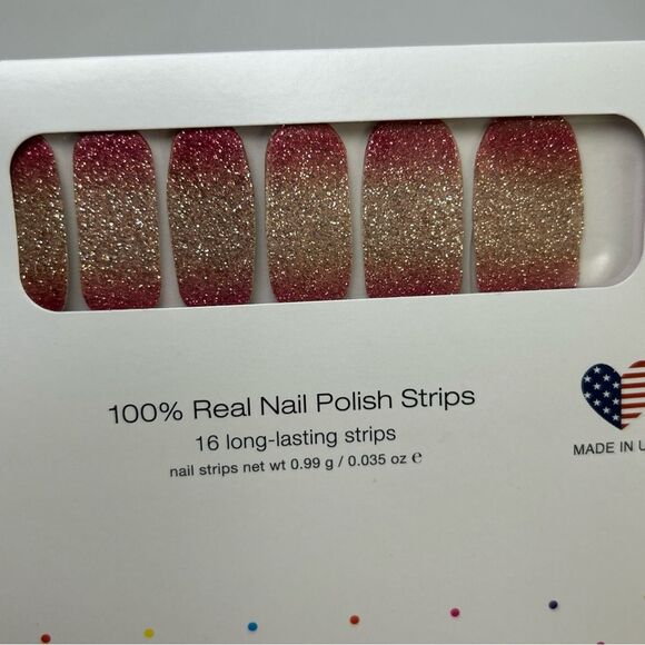 2 Packs Color Street Nails Strips Smoke’s On You & Coral Bay - Picture 4 of 5